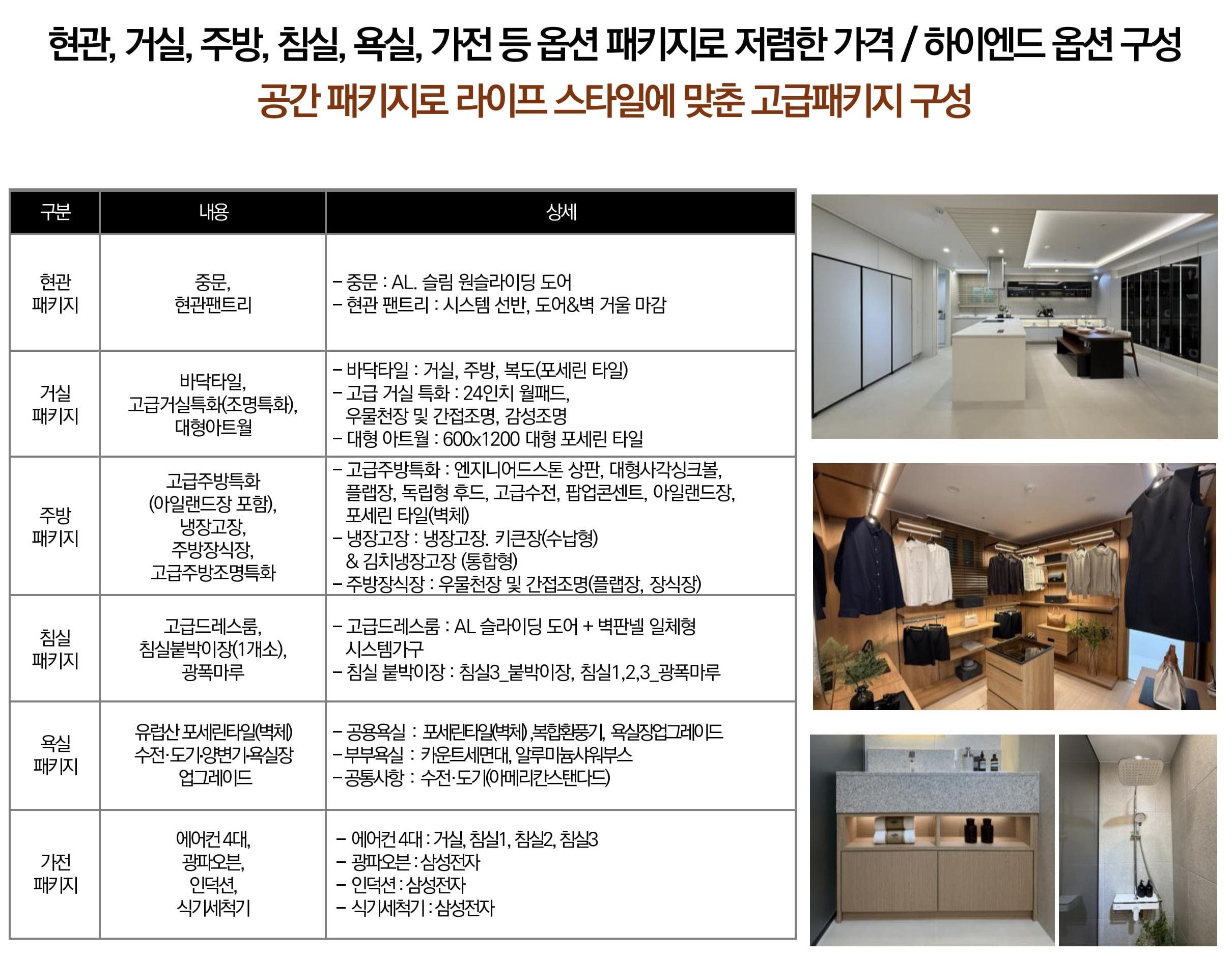 프리미엄 옵션 패키지